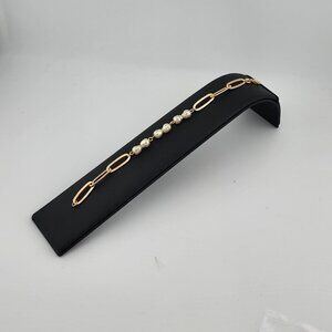 Brand New Brazilian 18k Gold Filled Elegant Beaded Design Bracelet
